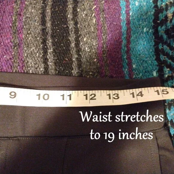 Matty M Charcoal Stretch Dress Pants M Minimalist Workwear Office Chic Basics - Picture 6 of 9